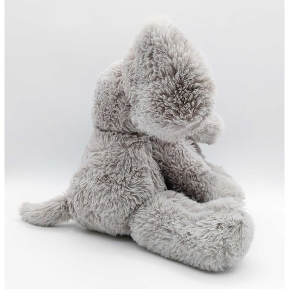 Jesse & Lulu Sitting Elephant 9" Stuffed Plush Toy Embroidered Eyes - Picture 3 of 5